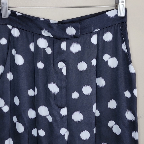 NWT Corey Lynn Calter | Camille Black & Ivory Polka Dot Pants Size Small - Picture 2 of 8